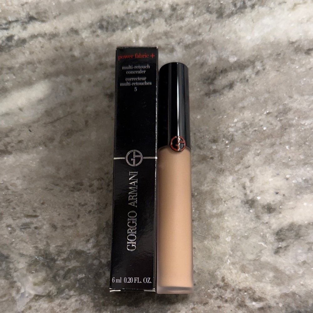 Giorgio Armani beauty power fabric multi-retouch concealer shade 5